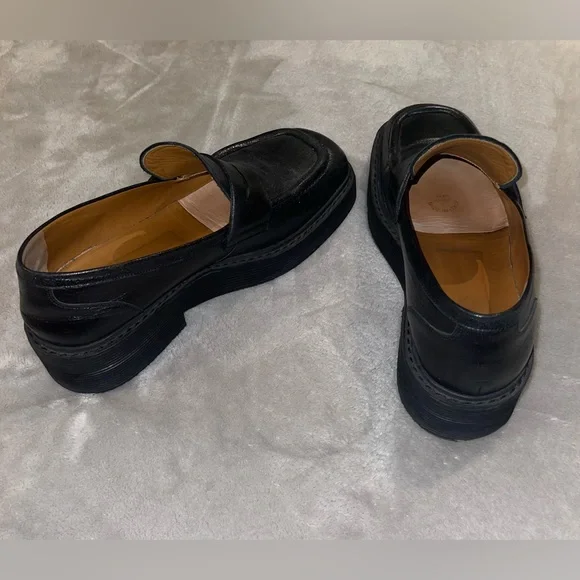 Marni Black Leather Loafers - Picture 6 of 8